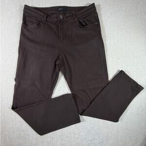 Rye 51 Men's 33 Brown Teak 5 Pocket Stretch Straight Leg Casual Pants Chino